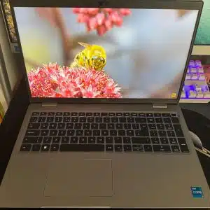 Close-up of Dell Latitude 5530 keyboard in great condition