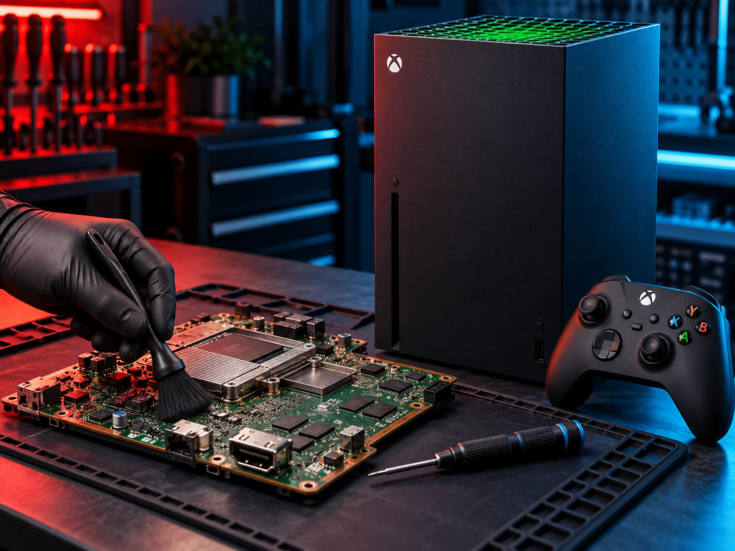 Xbox cleaning and repair in Cambridge